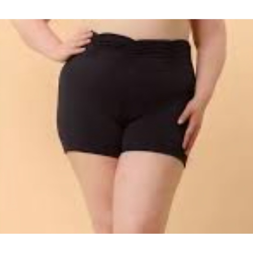 Blogilates Ruched Waist Short Black High Waisted Athletic Pockets XS Gym